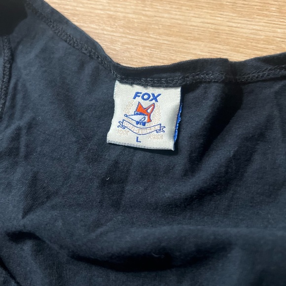 Amsterdam Black Tank Top with Pink Bicycle Shadow Graphic - Picture 4 of 5